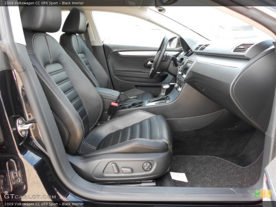 Black Interior Photo for the 2009 Volkswagen CC VR6 Sport #52180657