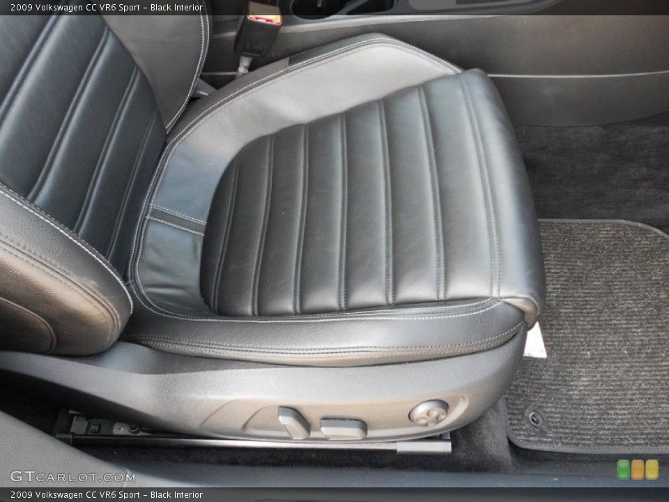 Black Interior Photo for the 2009 Volkswagen CC VR6 Sport #52180684
