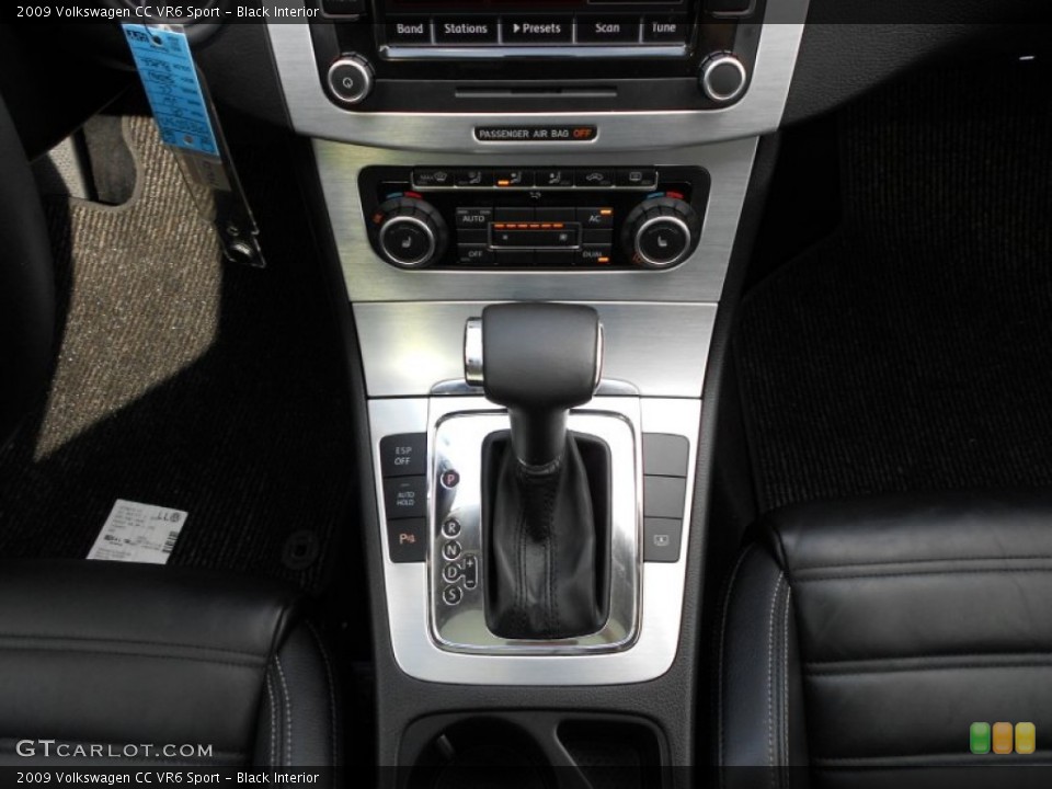 Black Interior Transmission for the 2009 Volkswagen CC VR6 Sport #52180750