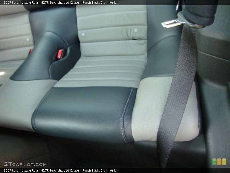 Roush Black/Grey Interior Photo for the 2007 Ford Mustang Roush 427R Supercharged Coupe #52180789