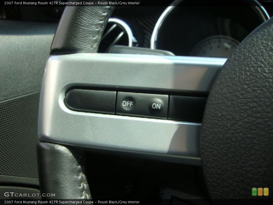 Roush Black/Grey Interior Controls for the 2007 Ford Mustang Roush 427R Supercharged Coupe #52180966