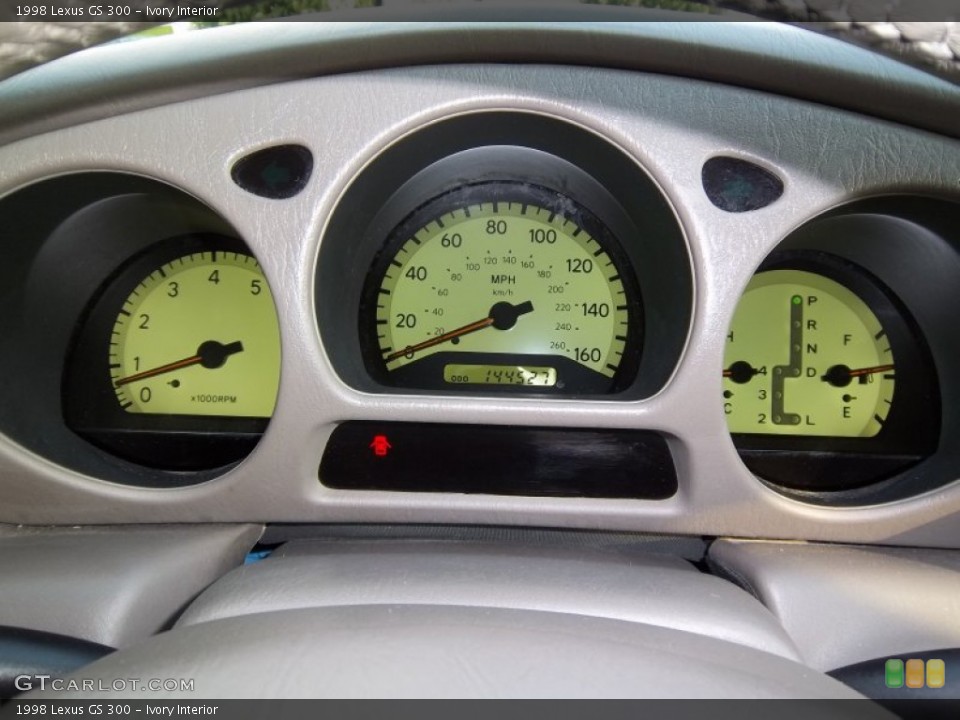Ivory Interior Gauges for the 1998 Lexus GS 300 #52182160