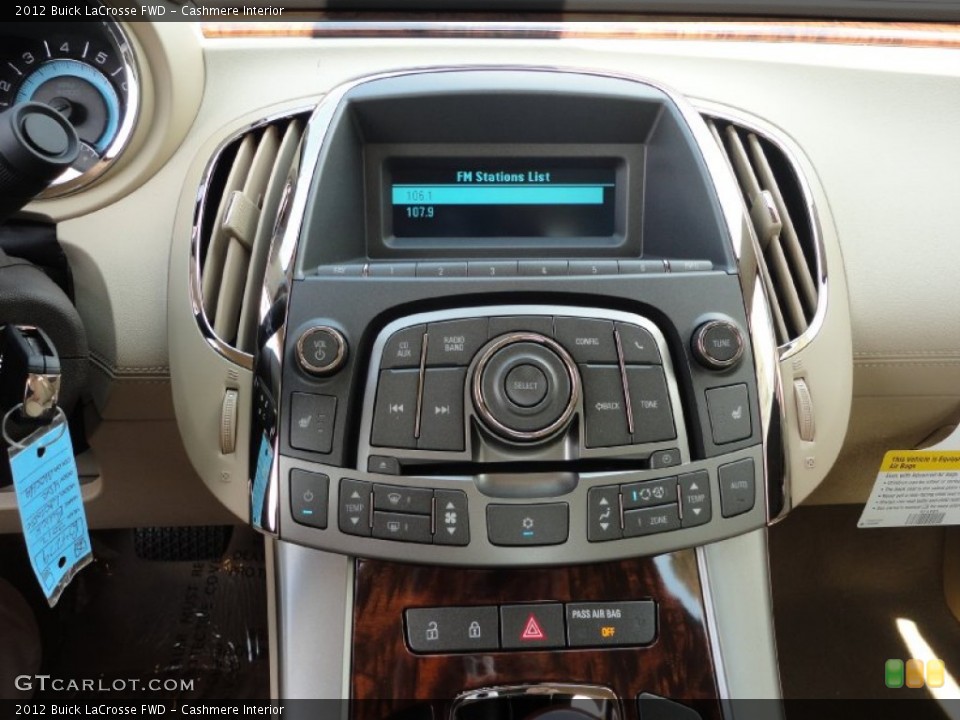 Cashmere Interior Controls for the 2012 Buick LaCrosse FWD #52185040