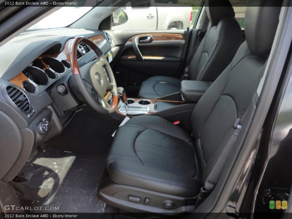 Ebony Interior Photo for the 2012 Buick Enclave AWD #52185871