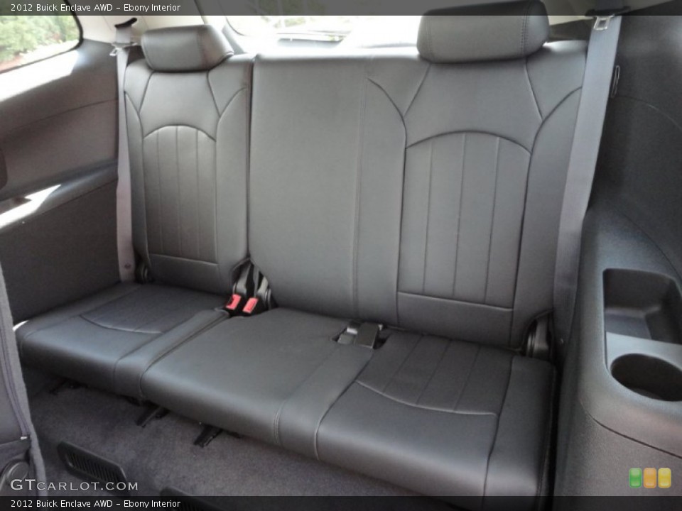 Ebony Interior Photo for the 2012 Buick Enclave AWD #52185958