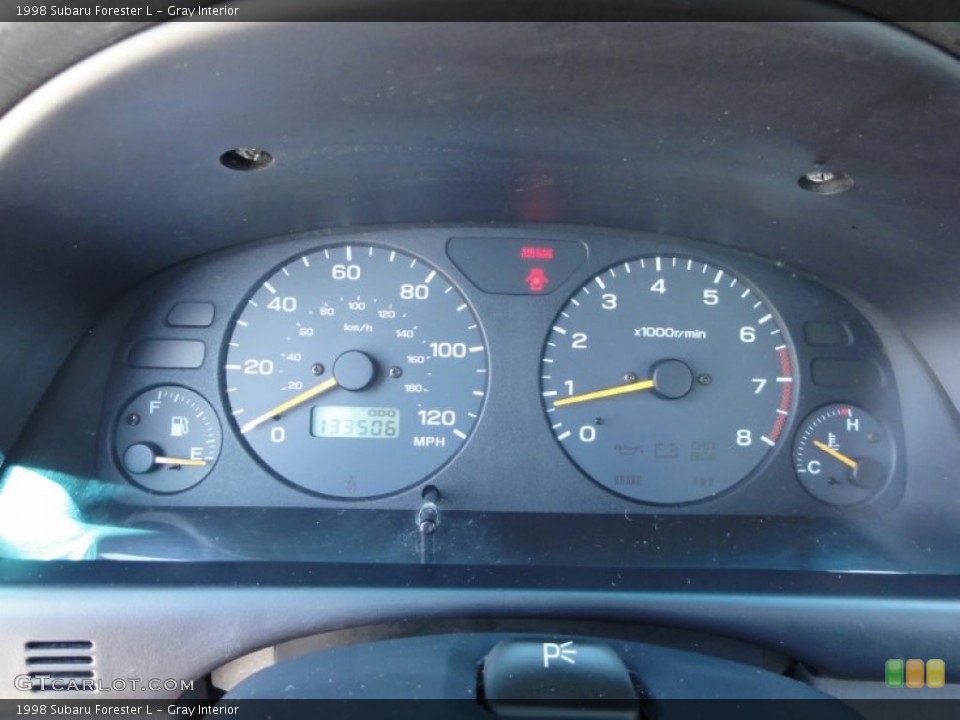 Gray Interior Gauges for the 1998 Subaru Forester L #52186603