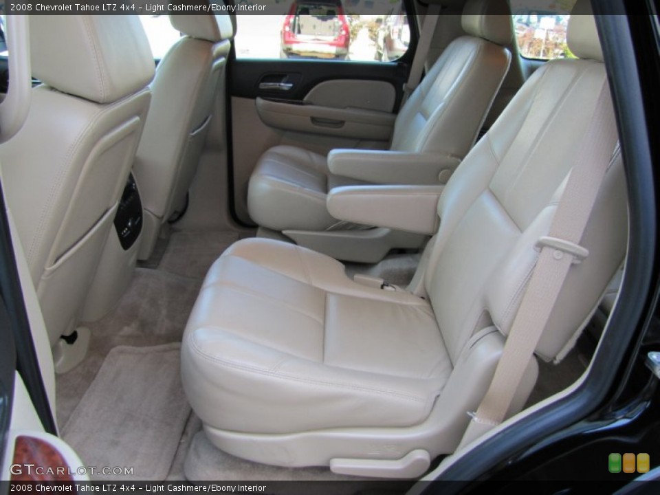 Light Cashmere/Ebony Interior Photo for the 2008 Chevrolet Tahoe LTZ 4x4 #52186654