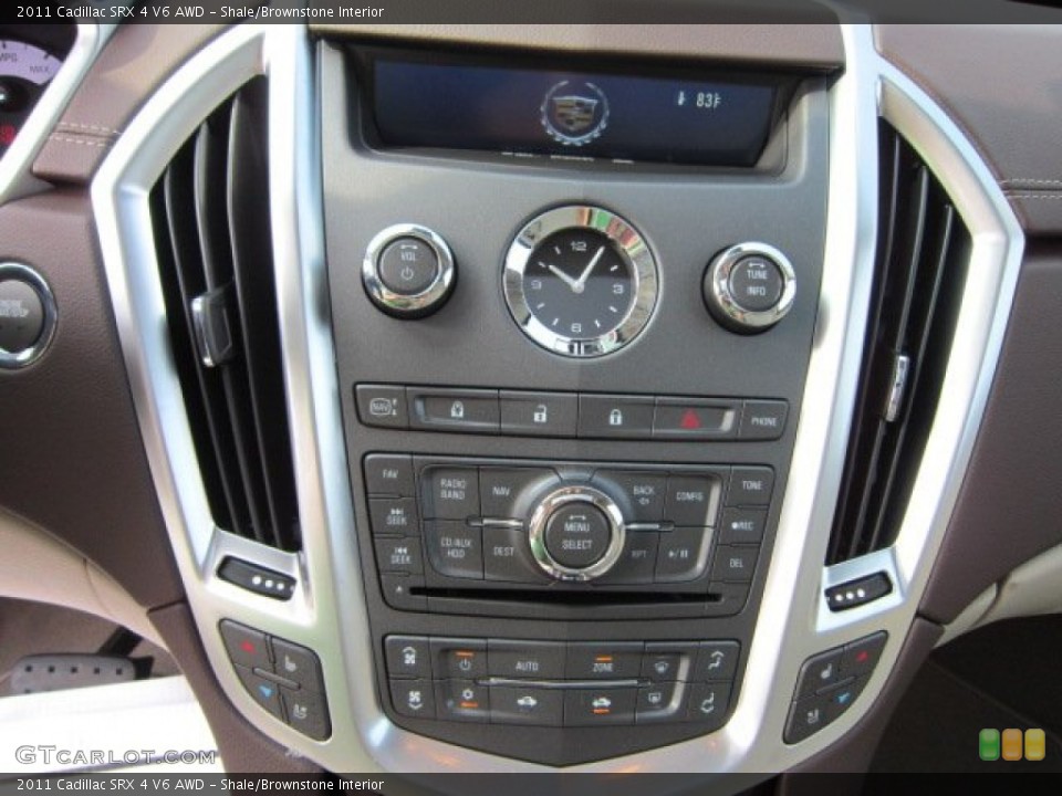 Shale/Brownstone Interior Controls for the 2011 Cadillac SRX 4 V6 AWD #52187740