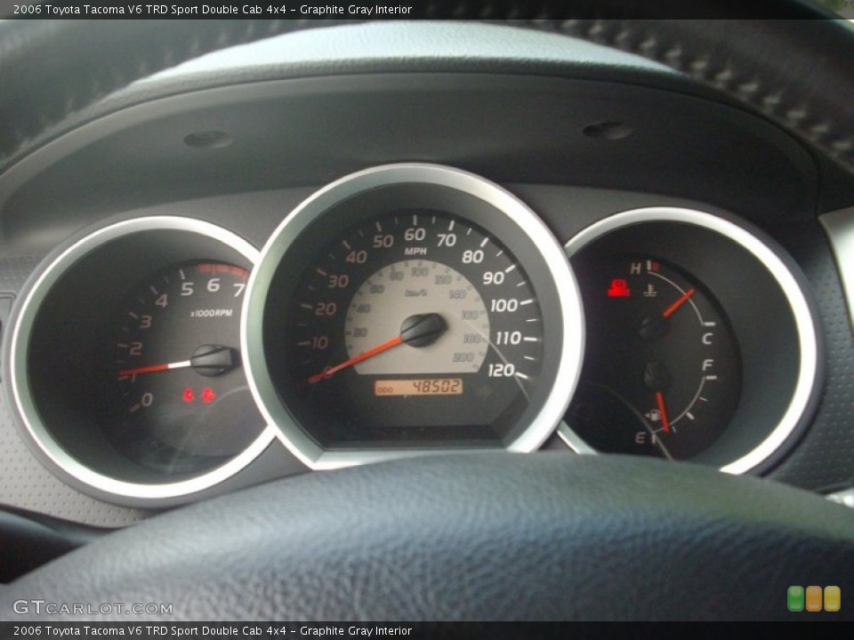 Graphite Gray Interior Gauges for the 2006 Toyota Tacoma V6 TRD Sport Double Cab 4x4 #52189510