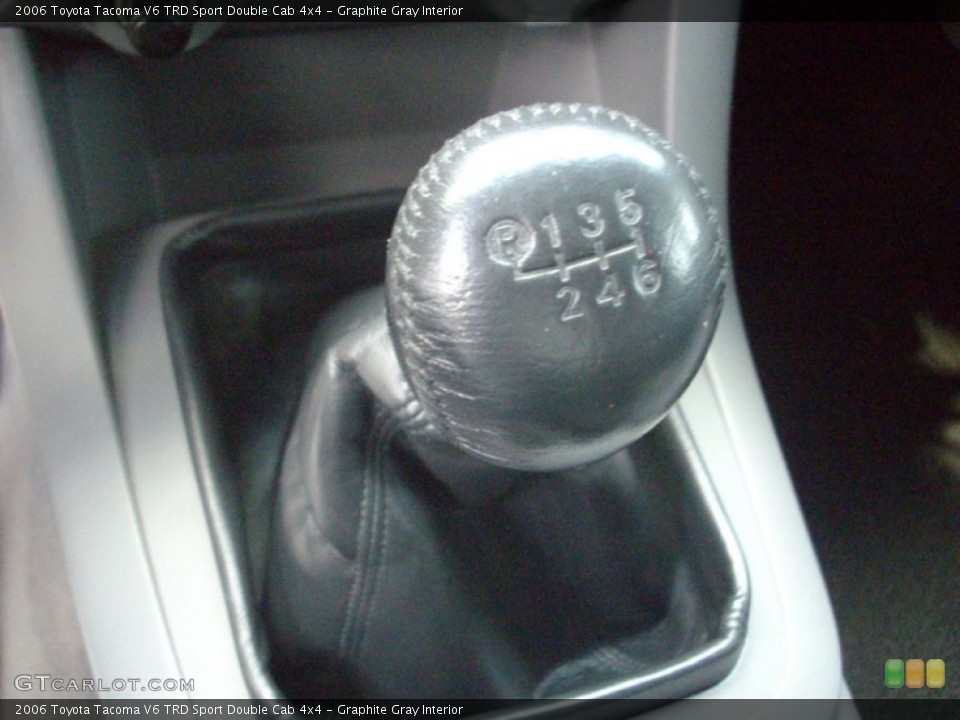 Graphite Gray Interior Transmission for the 2006 Toyota Tacoma V6 TRD Sport Double Cab 4x4 #52189570
