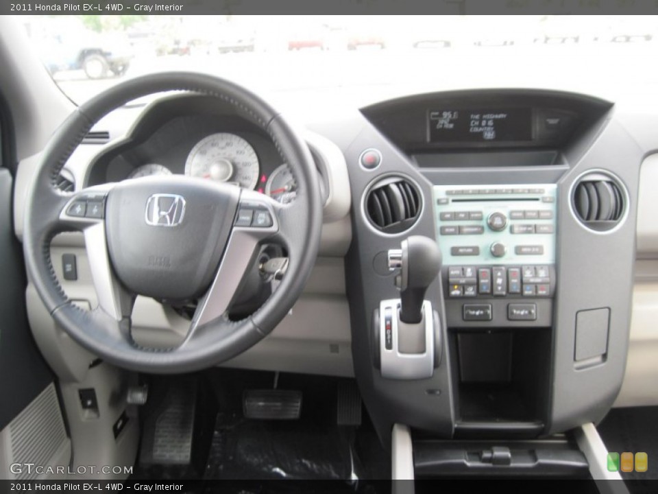 Gray Interior Dashboard for the 2011 Honda Pilot EX-L 4WD #52189657