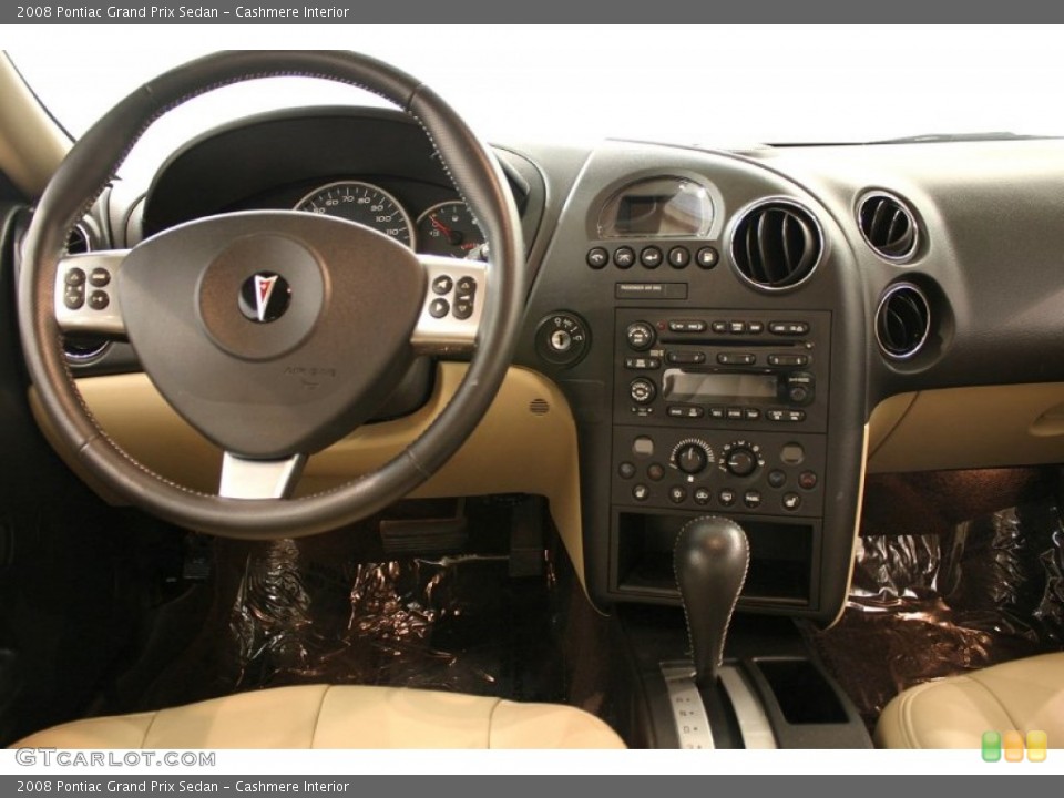Cashmere Interior Dashboard for the 2008 Pontiac Grand Prix Sedan #52190821