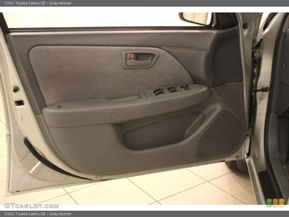 Gray Interior Door Panel for the 2001 Toyota Camry CE #52191529
