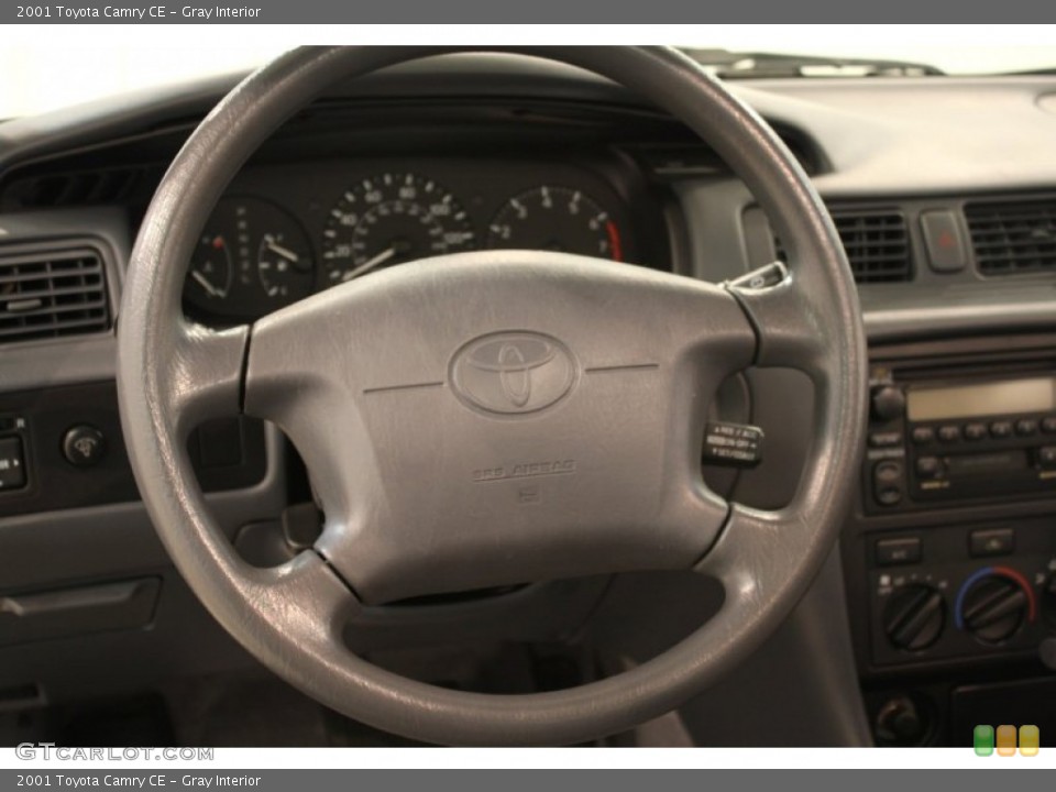 Gray Interior Steering Wheel for the 2001 Toyota Camry CE #52191646