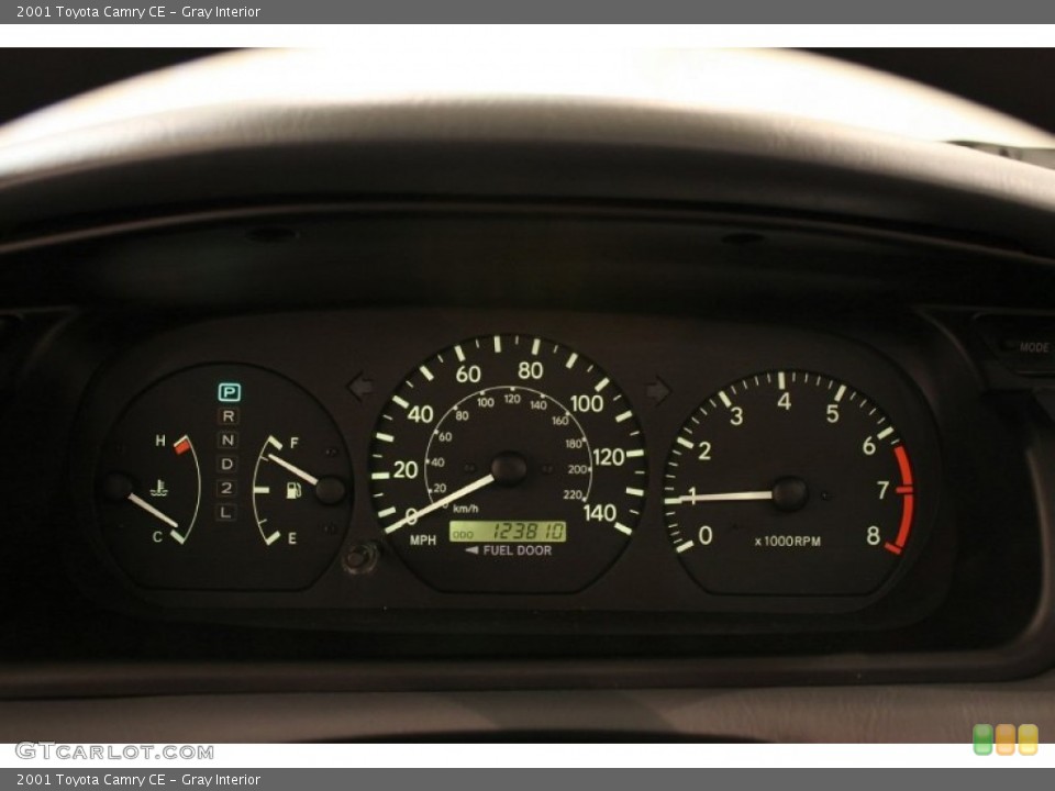 Gray Interior Gauges for the 2001 Toyota Camry CE #52191658