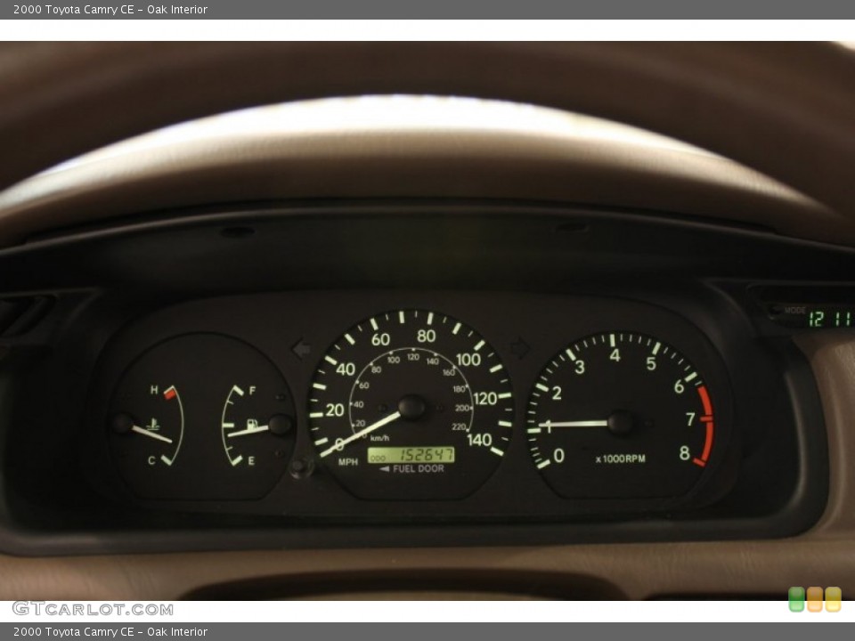 Oak Interior Gauges for the 2000 Toyota Camry CE #52191991