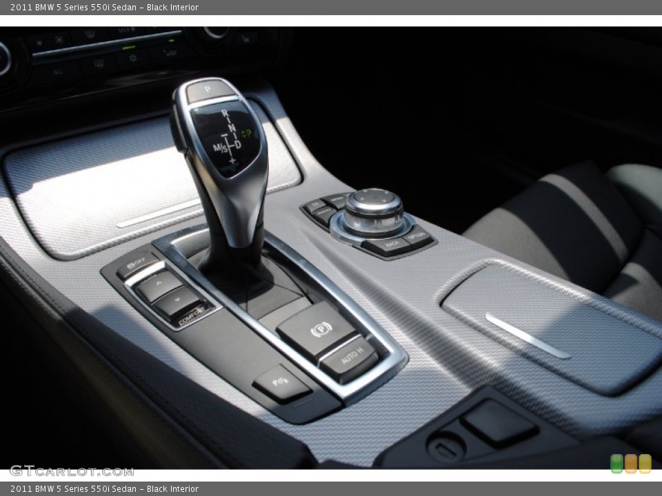 Black Interior Transmission for the 2011 BMW 5 Series 550i Sedan #52193995
