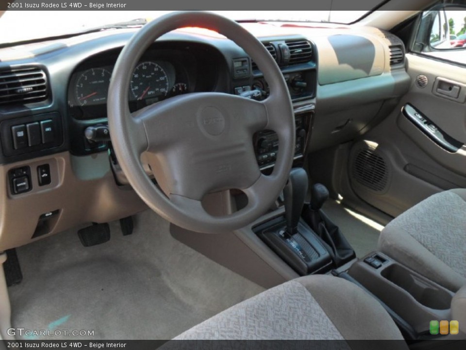 Beige Interior Photo for the 2001 Isuzu Rodeo LS 4WD #52195150