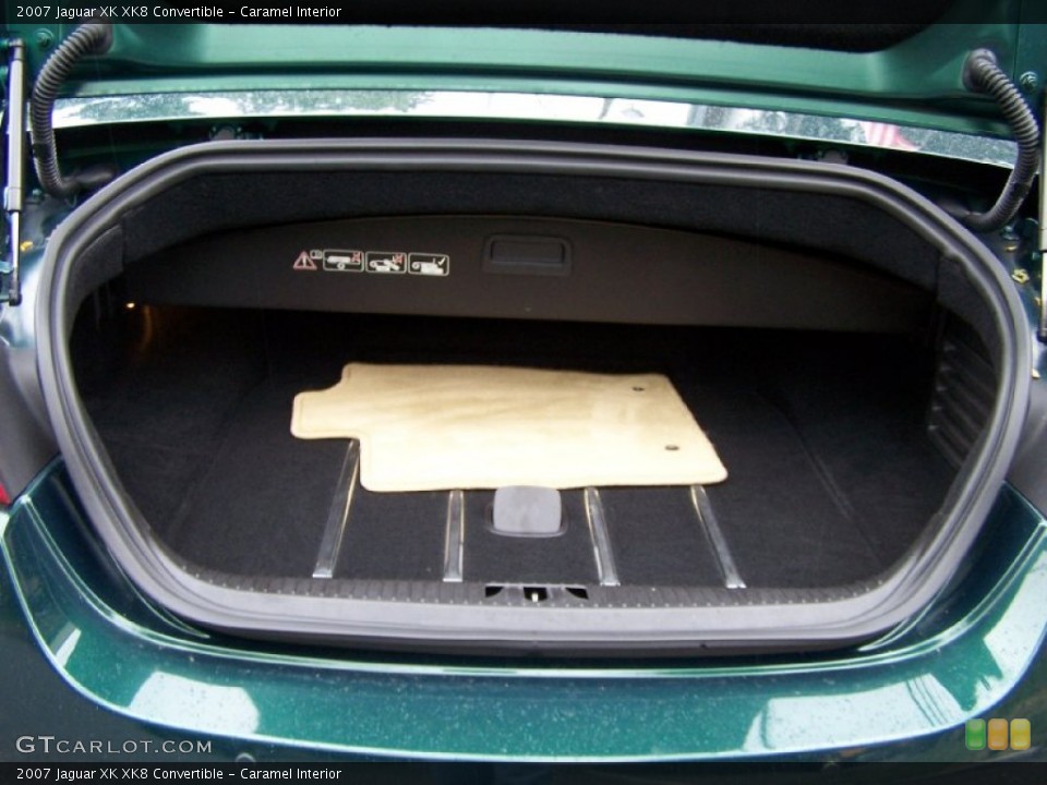 Caramel Interior Trunk for the 2007 Jaguar XK XK8 Convertible #52195342