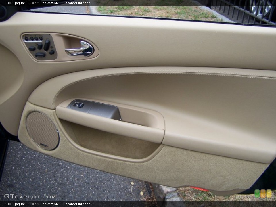 Caramel Interior Door Panel for the 2007 Jaguar XK XK8 Convertible #52195375