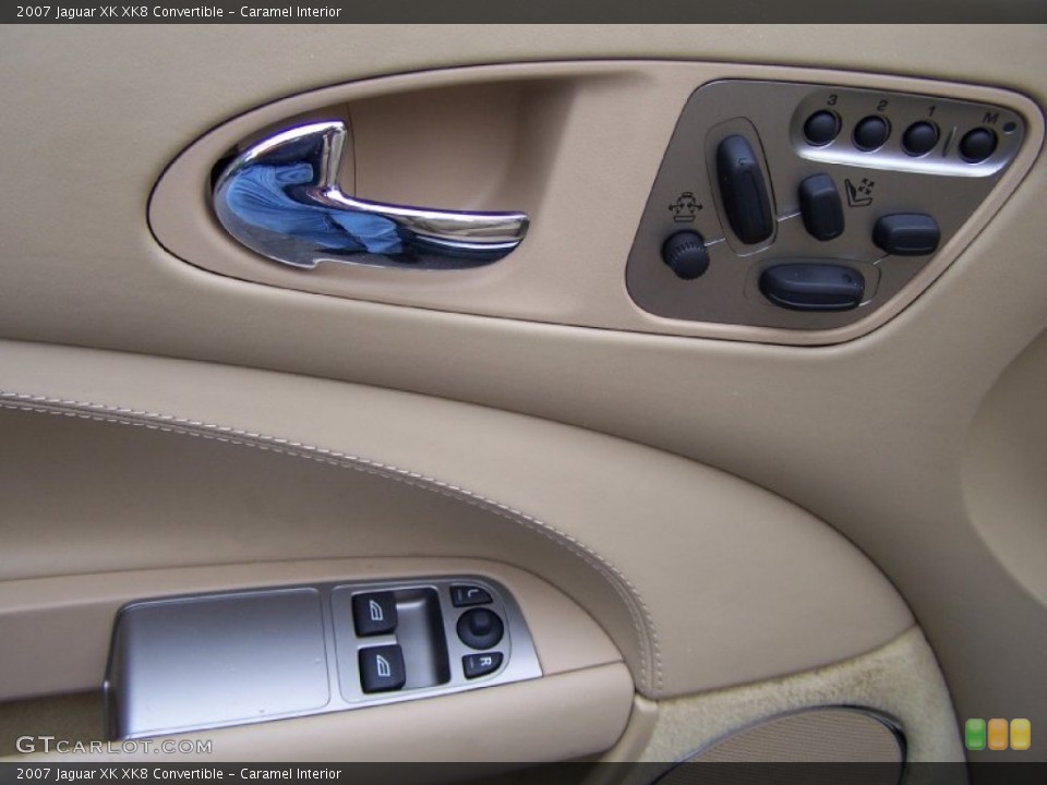 Caramel Interior Controls for the 2007 Jaguar XK XK8 Convertible #52195444