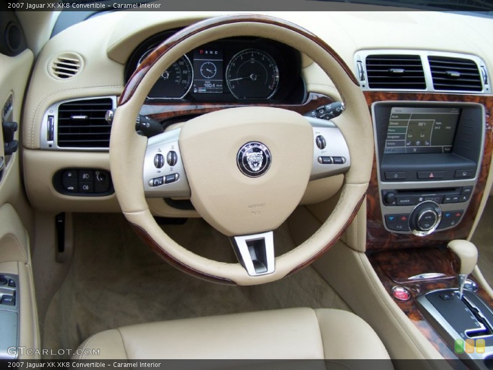 Caramel Interior Dashboard for the 2007 Jaguar XK XK8 Convertible #52195573