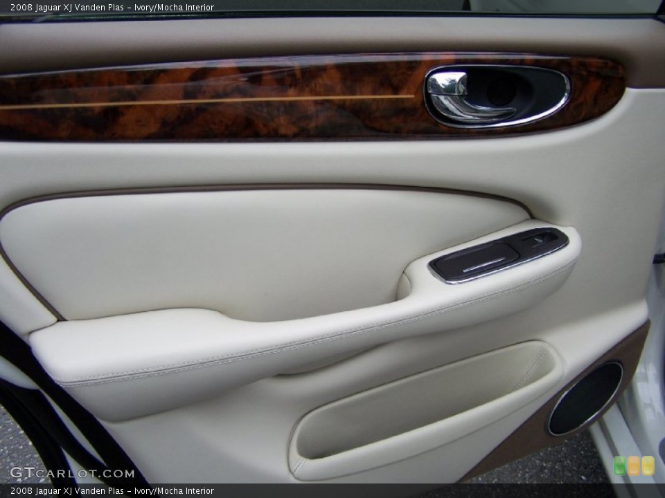 Ivory/Mocha Interior Door Panel for the 2008 Jaguar XJ Vanden Plas #52195816