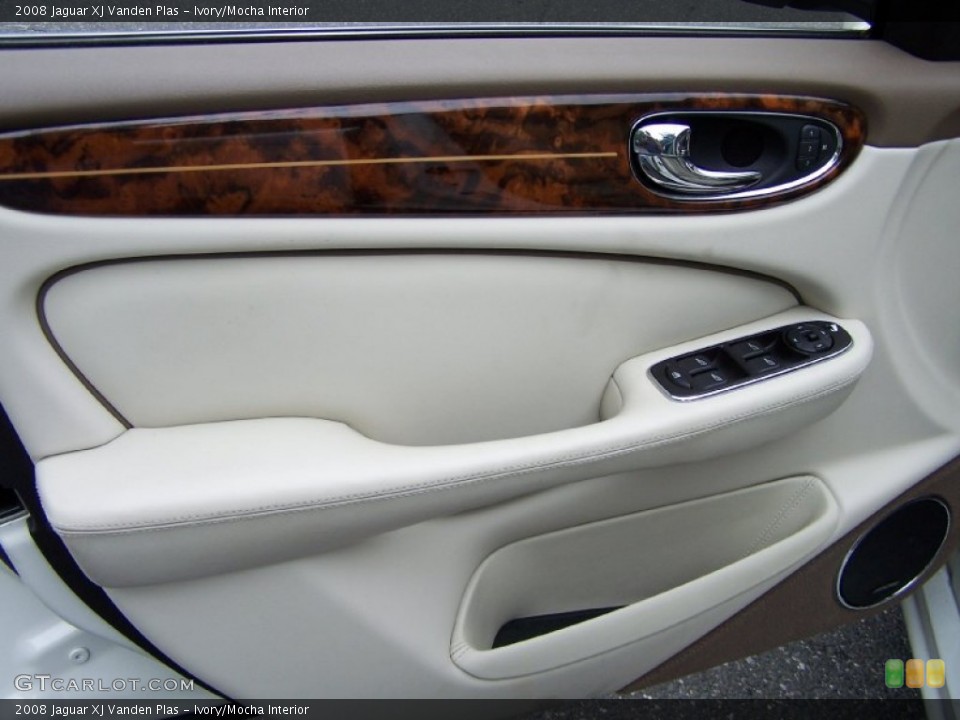 Ivory/Mocha Interior Door Panel for the 2008 Jaguar XJ Vanden Plas #52195882