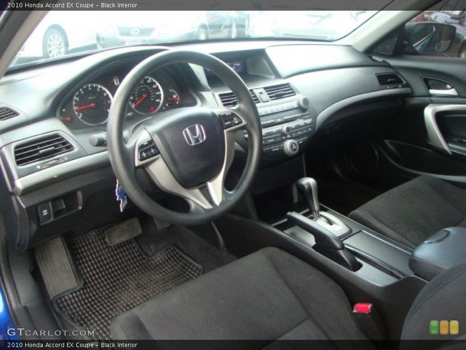 Black Interior Prime Interior for the 2010 Honda Accord EX Coupe #52196272