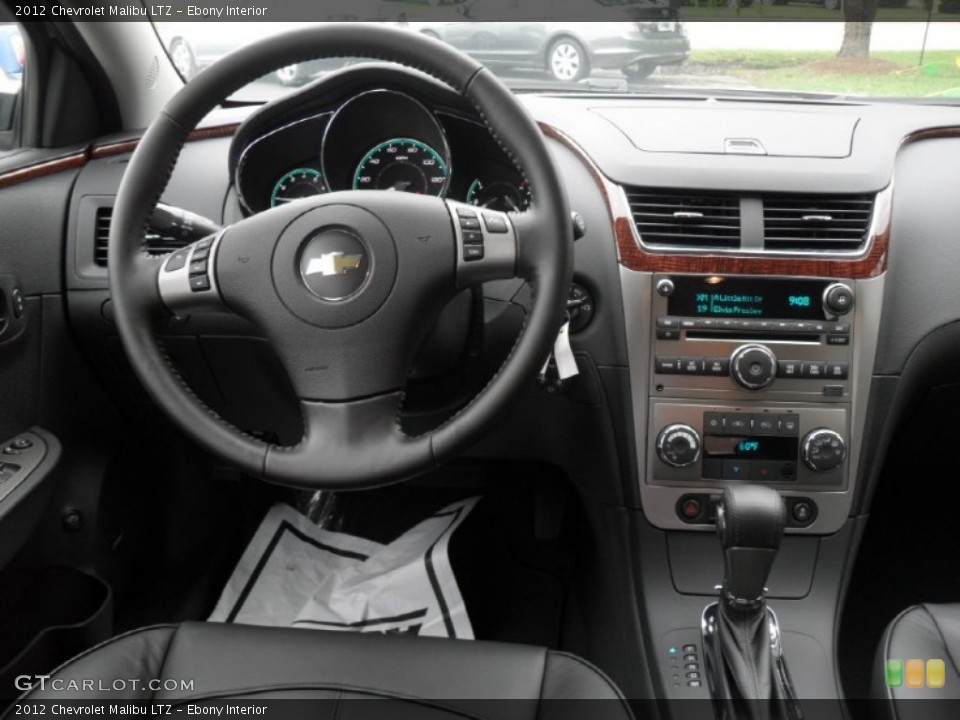 Ebony Interior Dashboard for the 2012 Chevrolet Malibu LTZ #52197145