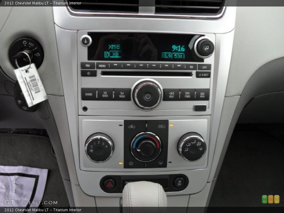 Titanium Interior Controls for the 2012 Chevrolet Malibu LT #52197526