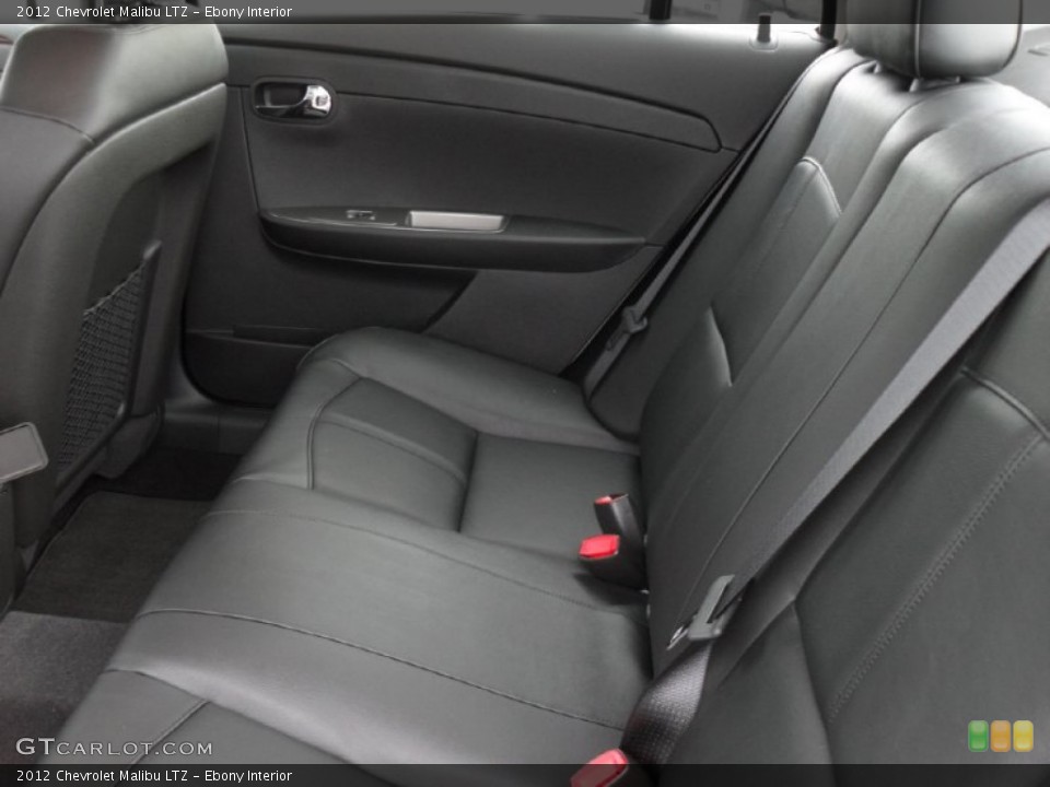 Ebony Interior Photo for the 2012 Chevrolet Malibu LTZ #52197700