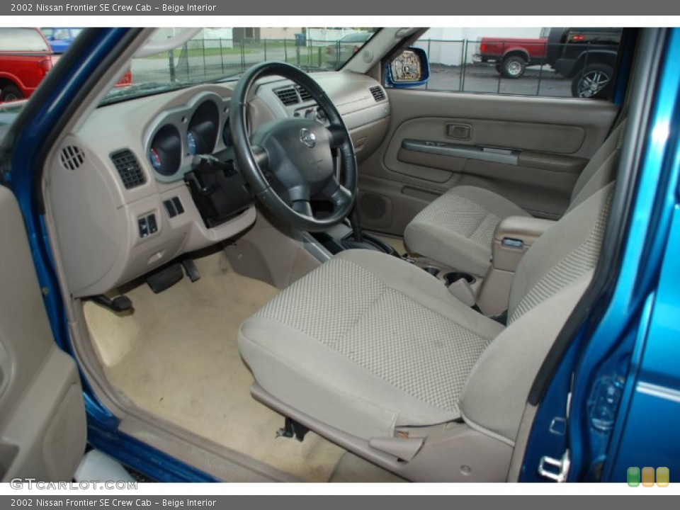 Beige Interior Photo for the 2002 Nissan Frontier SE Crew Cab #52198315