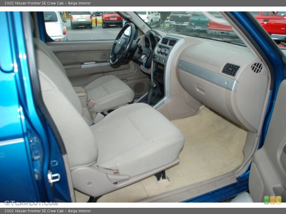 Beige Interior Photo for the 2002 Nissan Frontier SE Crew Cab #52198357