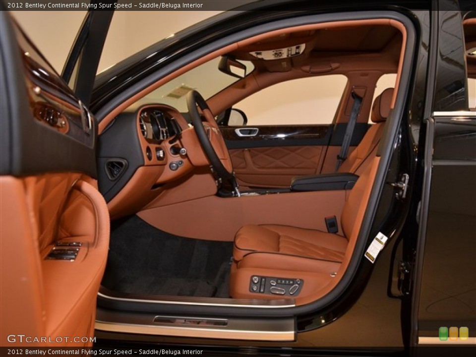 Saddle/Beluga Interior Photo for the 2012 Bentley Continental Flying Spur Speed #52201576