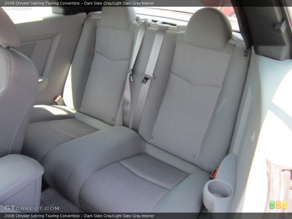 Dark Slate Gray/Light Slate Gray Interior Photo for the 2008 Chrysler Sebring Touring Convertible #52201600