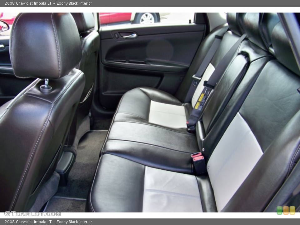 Ebony Black Interior Photo for the 2008 Chevrolet Impala LT #52201651
