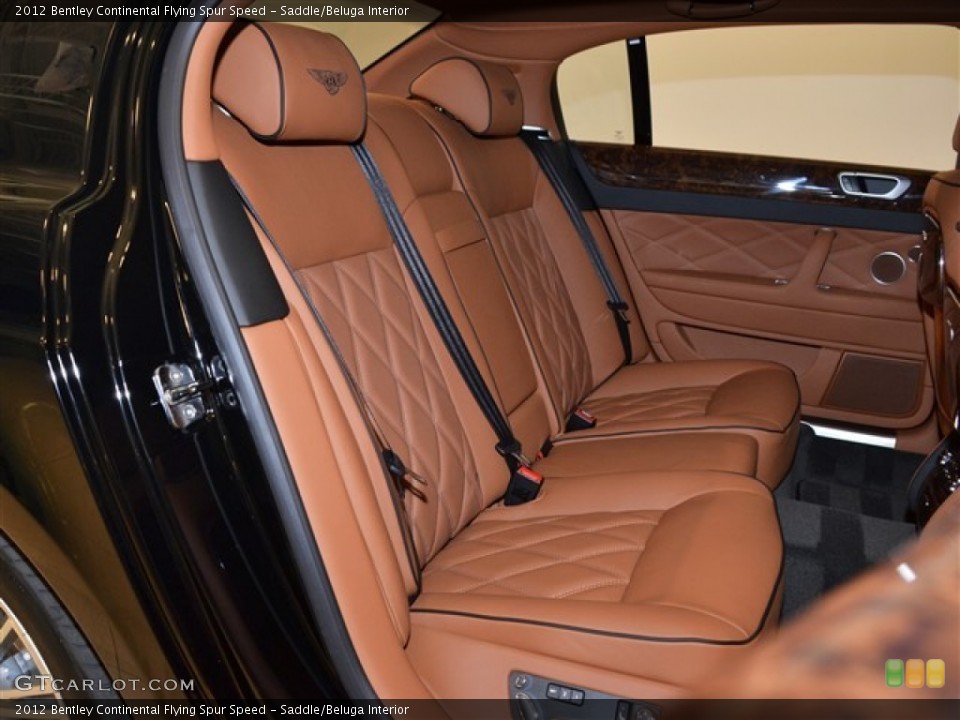 Saddle/Beluga 2012 Bentley Continental Flying Spur Interiors