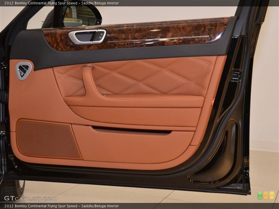 Saddle/Beluga Interior Door Panel for the 2012 Bentley Continental Flying Spur Speed #52201753