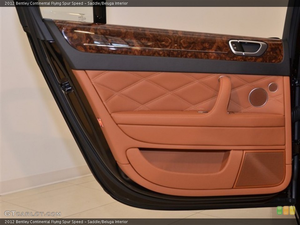 Saddle/Beluga Interior Door Panel for the 2012 Bentley Continental Flying Spur Speed #52201768