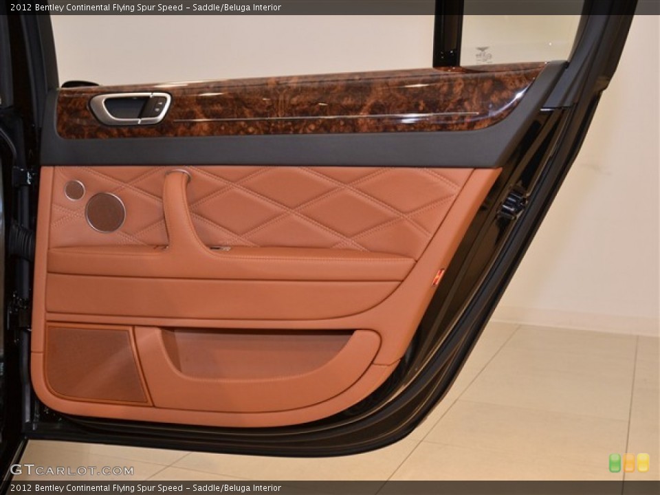 Saddle/Beluga Interior Door Panel for the 2012 Bentley Continental Flying Spur Speed #52201783