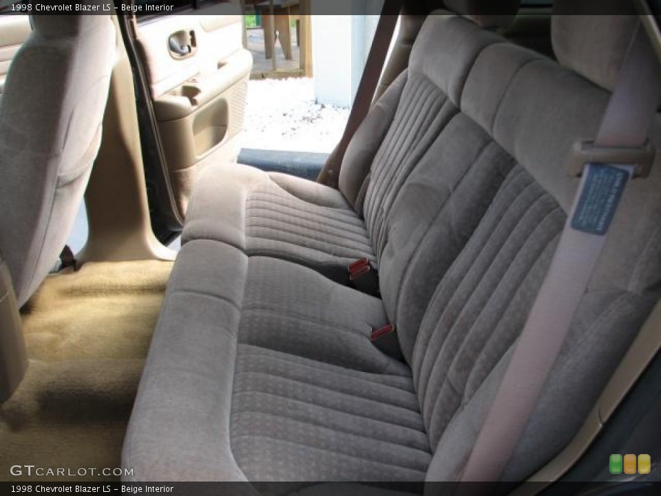 Beige Interior Photo for the 1998 Chevrolet Blazer LS #52202227