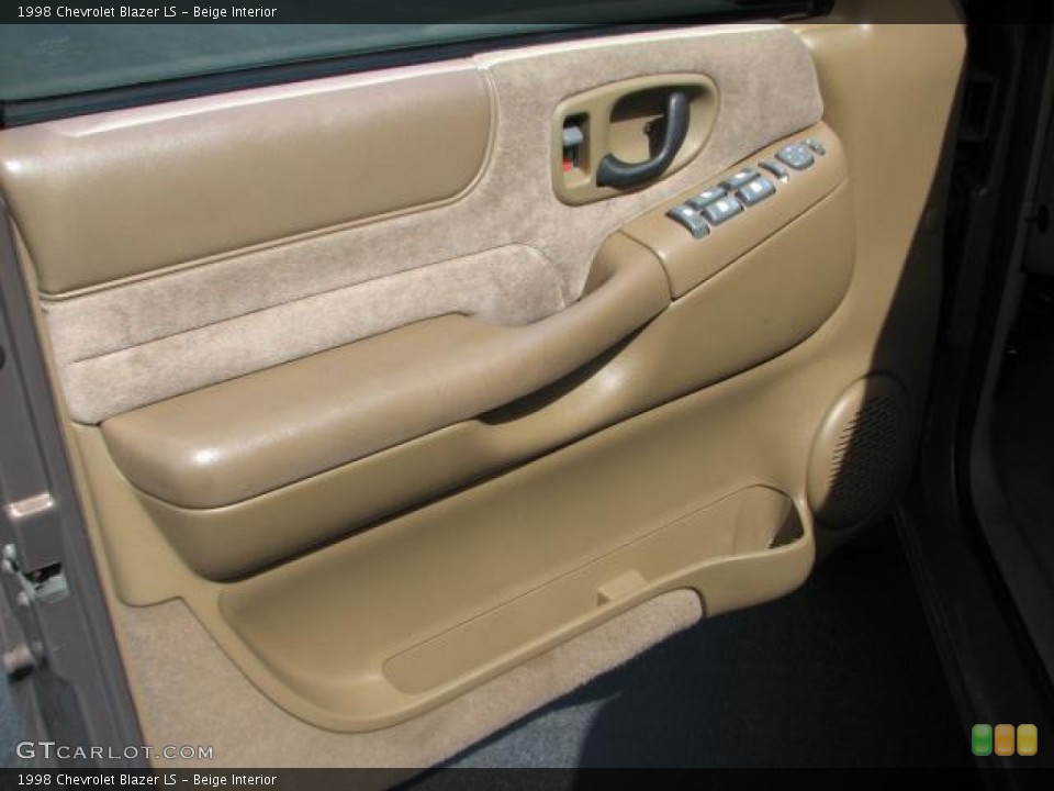 Beige Interior Door Panel for the 1998 Chevrolet Blazer LS #52202290