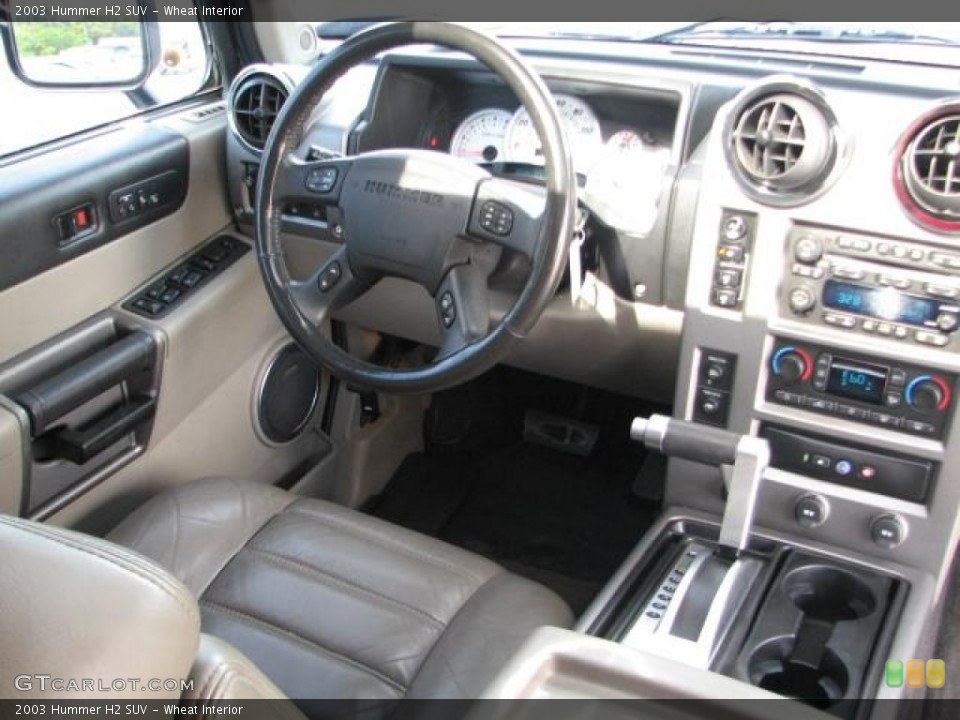 Wheat Interior Photo for the 2003 Hummer H2 SUV #52203013