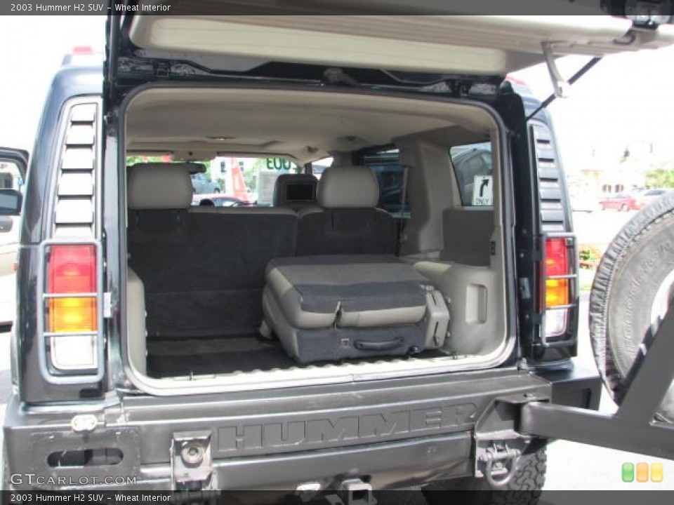 Wheat Interior Trunk for the 2003 Hummer H2 SUV #52203070