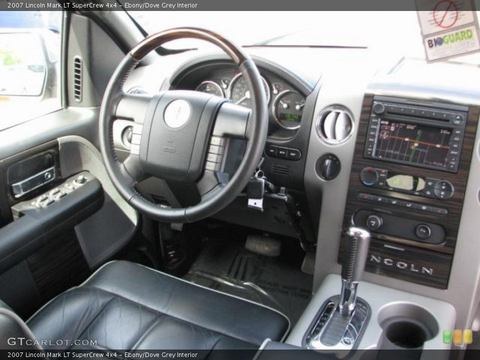 Ebony/Dove Grey Interior Dashboard for the 2007 Lincoln Mark LT SuperCrew 4x4 #52203694