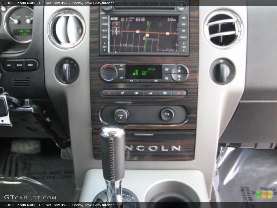 Ebony/Dove Grey Interior Controls for the 2007 Lincoln Mark LT SuperCrew 4x4 #52203724