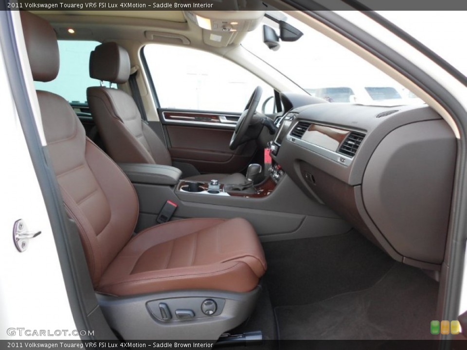 Saddle Brown Interior Photo for the 2011 Volkswagen Touareg VR6 FSI Lux 4XMotion #52205344