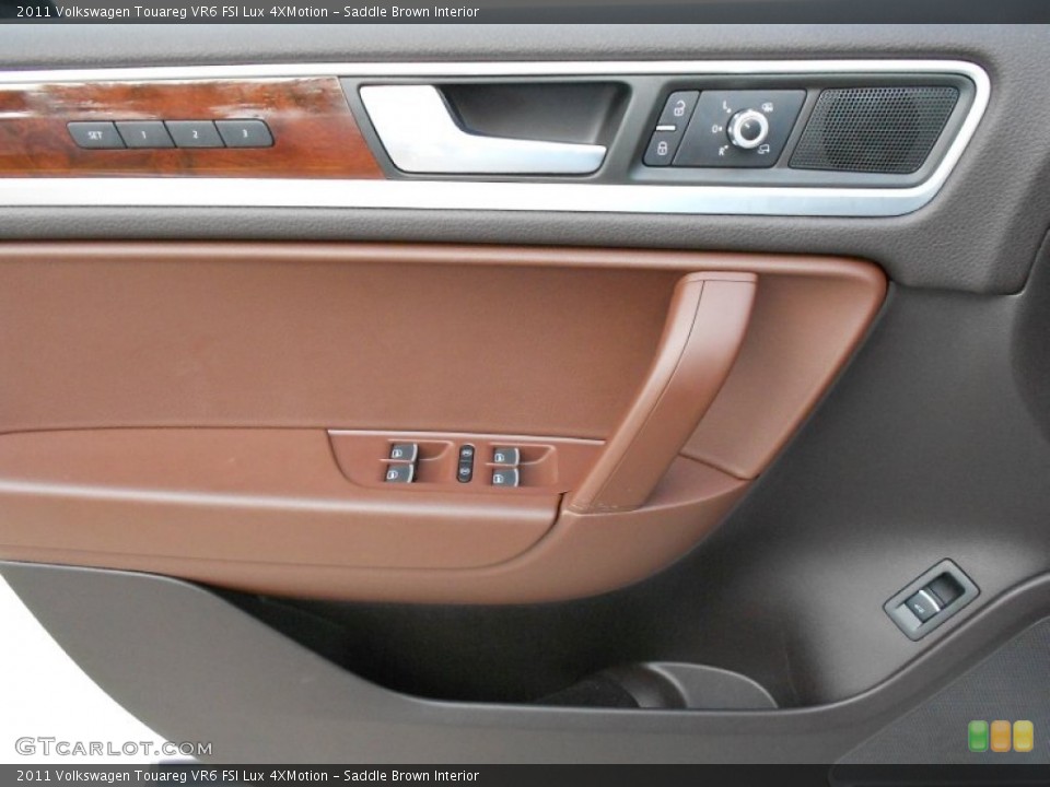 Saddle Brown Interior Door Panel for the 2011 Volkswagen Touareg VR6 FSI Lux 4XMotion #52205467