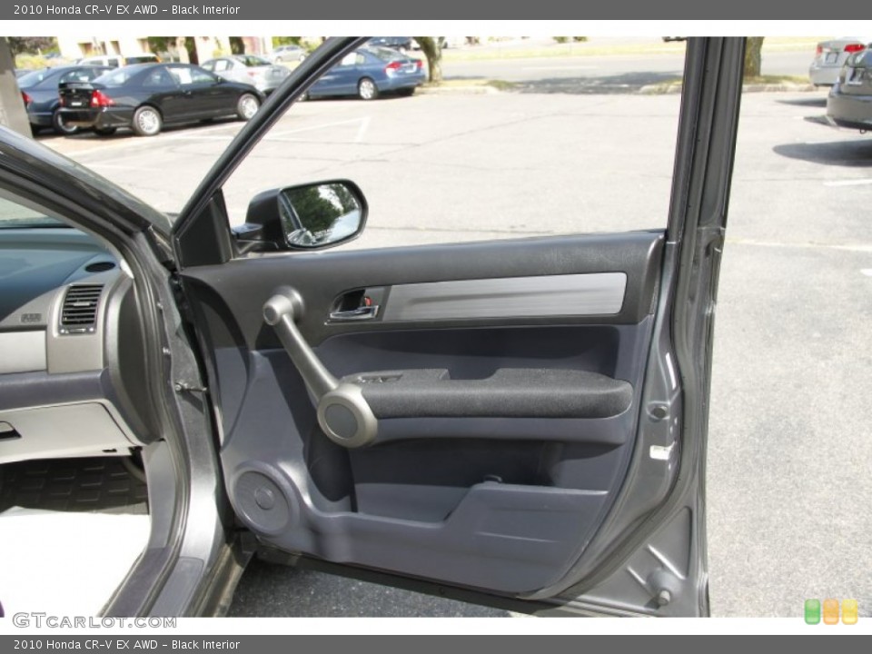 Black Interior Door Panel for the 2010 Honda CR-V EX AWD #52205632